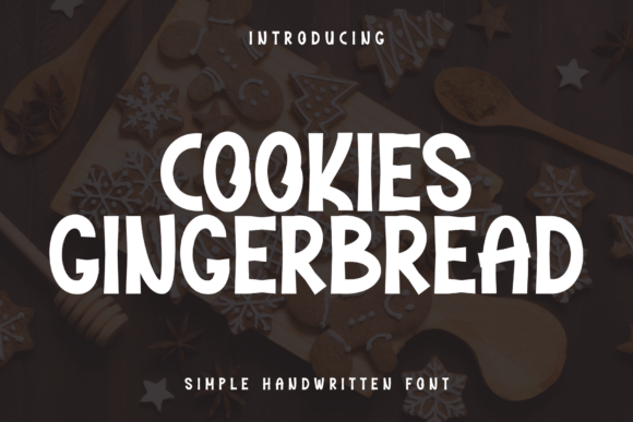 Cookies Gingerbread Font