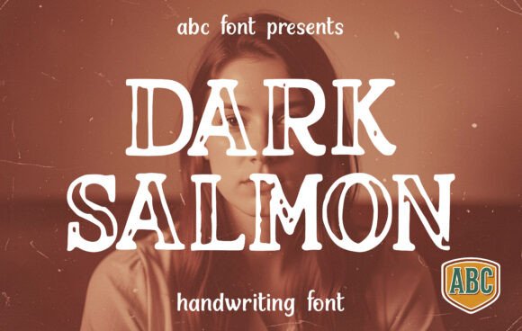 Darksalmon Font for Bold Branding