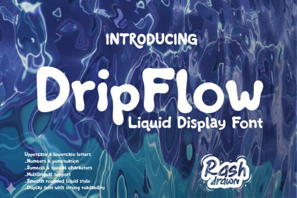 Dropflow: A Bold Font for Business Branding