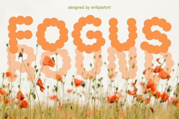 Fogus: A Playful Display Font