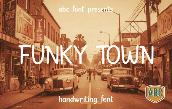 Funky Town Font Review