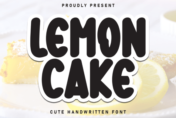 Lemon Cake Font: Sweet Design