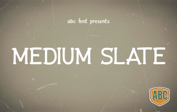 Medium Slate Font Review
