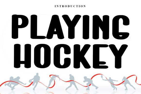 Playing Hockey Font Review