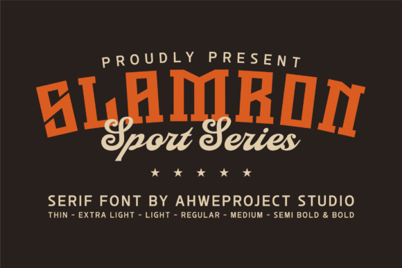 Slamron: Bold Font for Impactful Campaigns