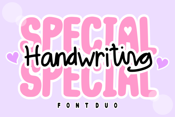 Special Handwriting Duo Font