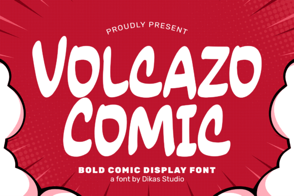Volcazo: A Playful Display Font for Creative Projects